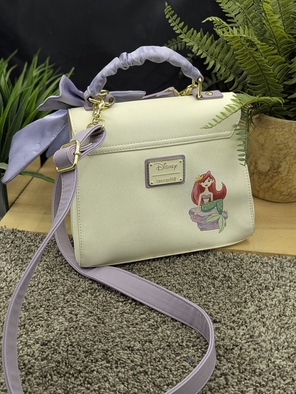 Loungefly Disney The Little Mermaid Daughters of Triton Group Portrait Handbag - Picture 3 of 12